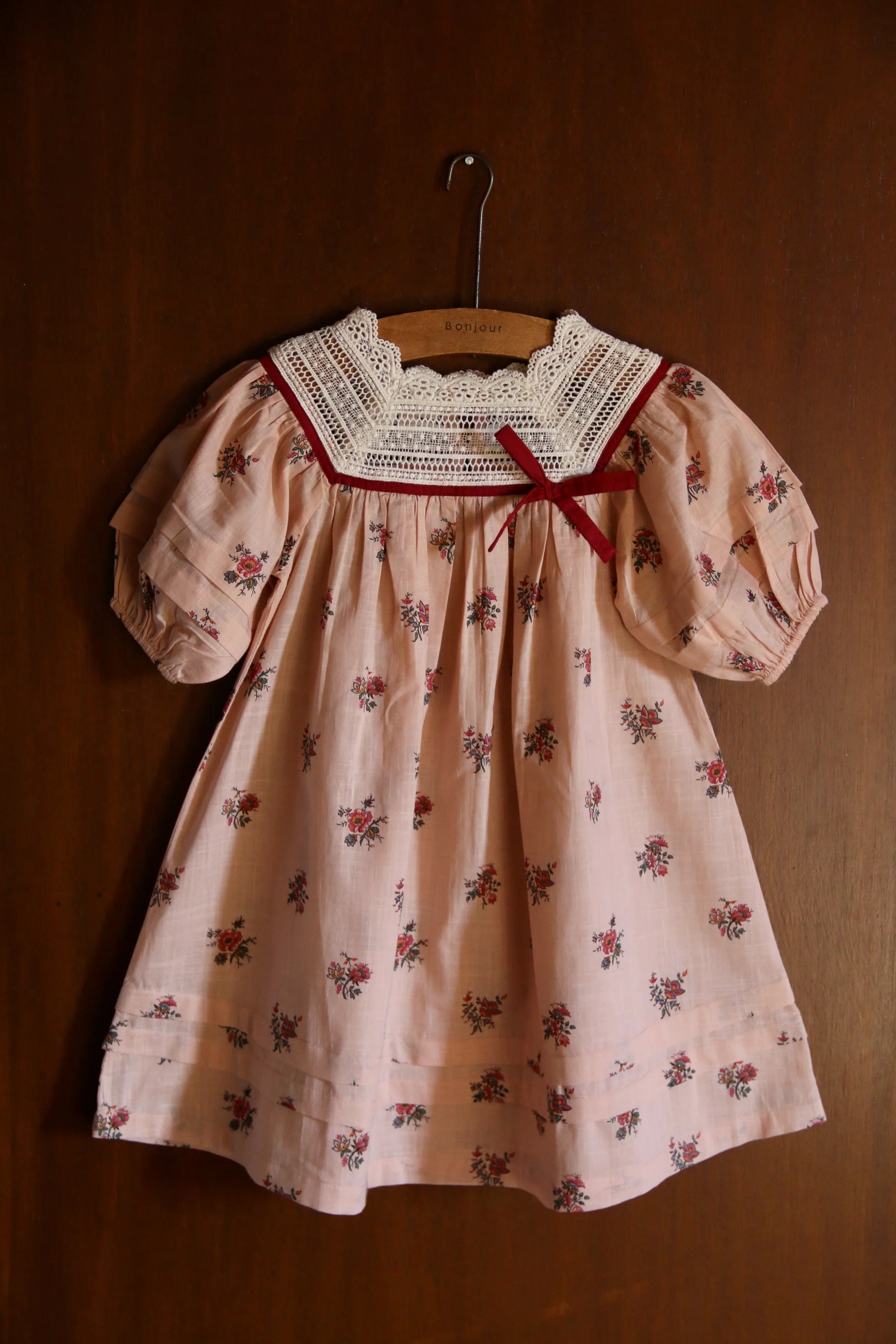 Robe princesse imprimé fleurs garden rose