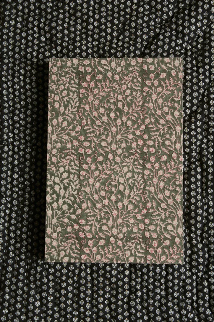 Chemise mixte imprimé "feuillage"