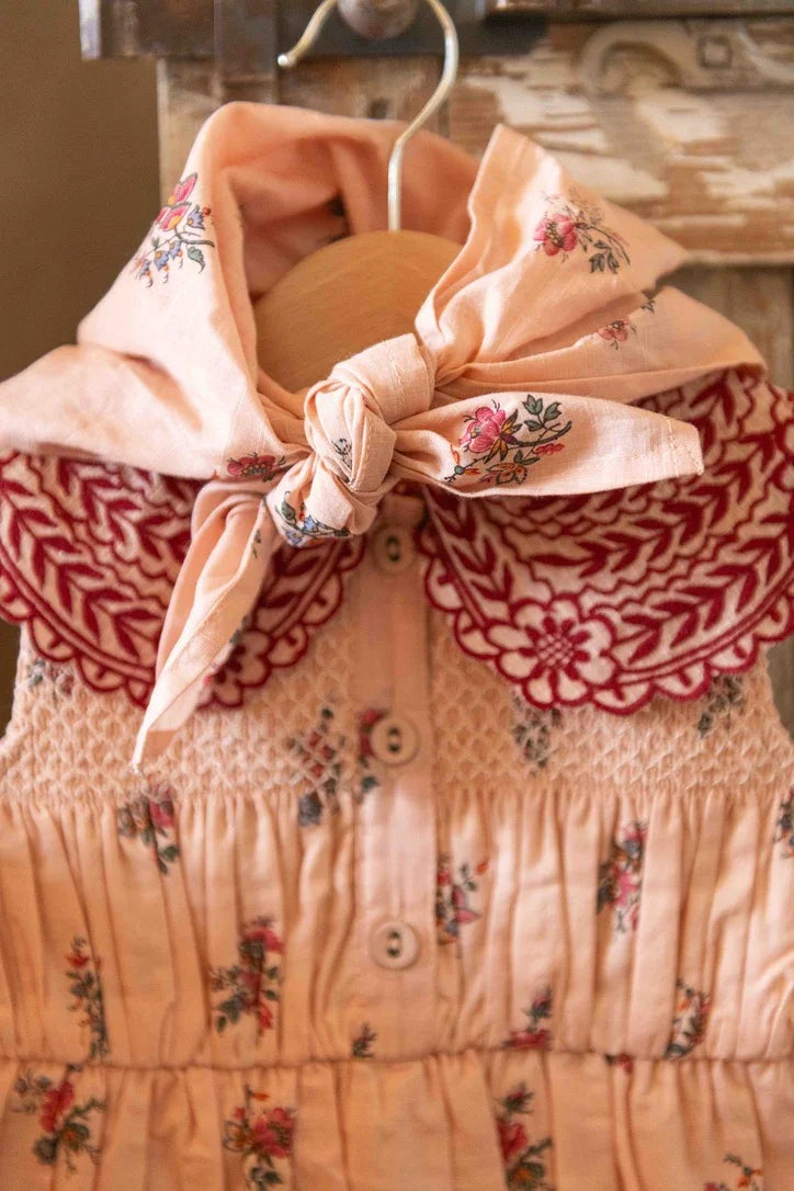 Romper du 6 mois au 6 ans vendu avec son foulard assorti