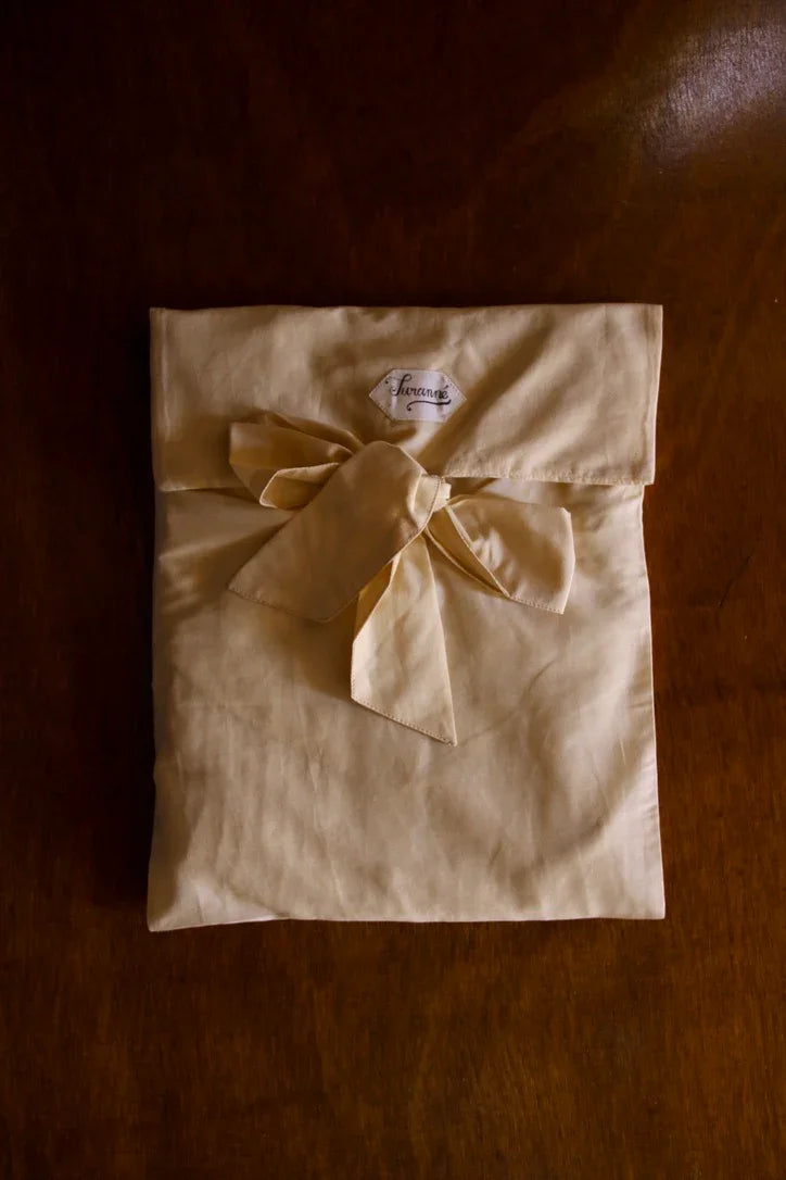 Butter-Colored Cotton-Silk Camisole