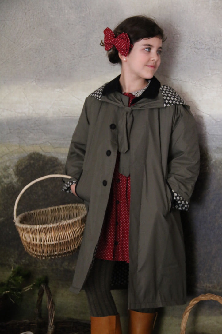 Imperméable kaki doublure matelassée