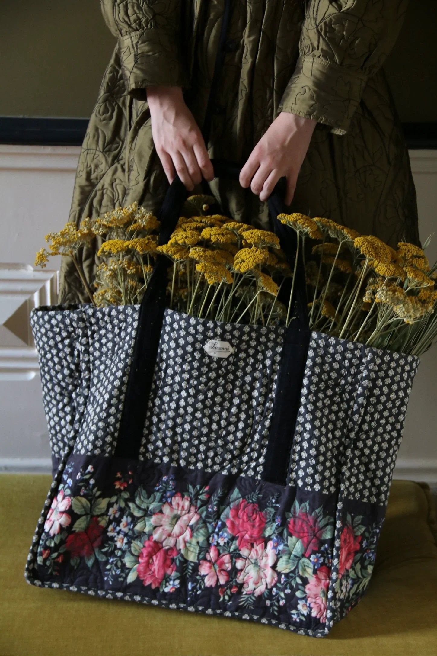 Le sac du marché "Provençal" noir