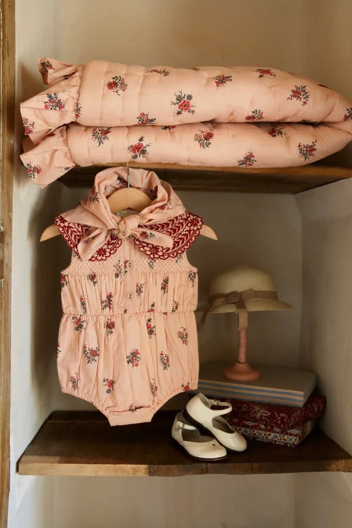 Romper du 6 mois au 6 ans vendu avec son foulard assorti