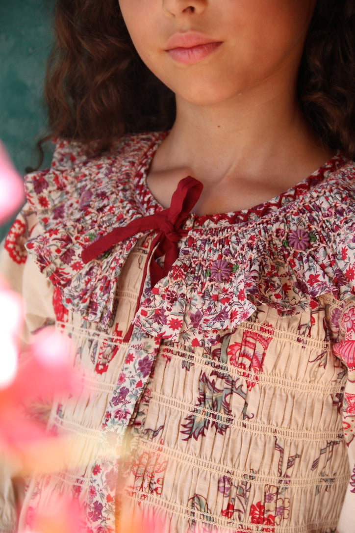 Vence Tunic and Bow Barrette