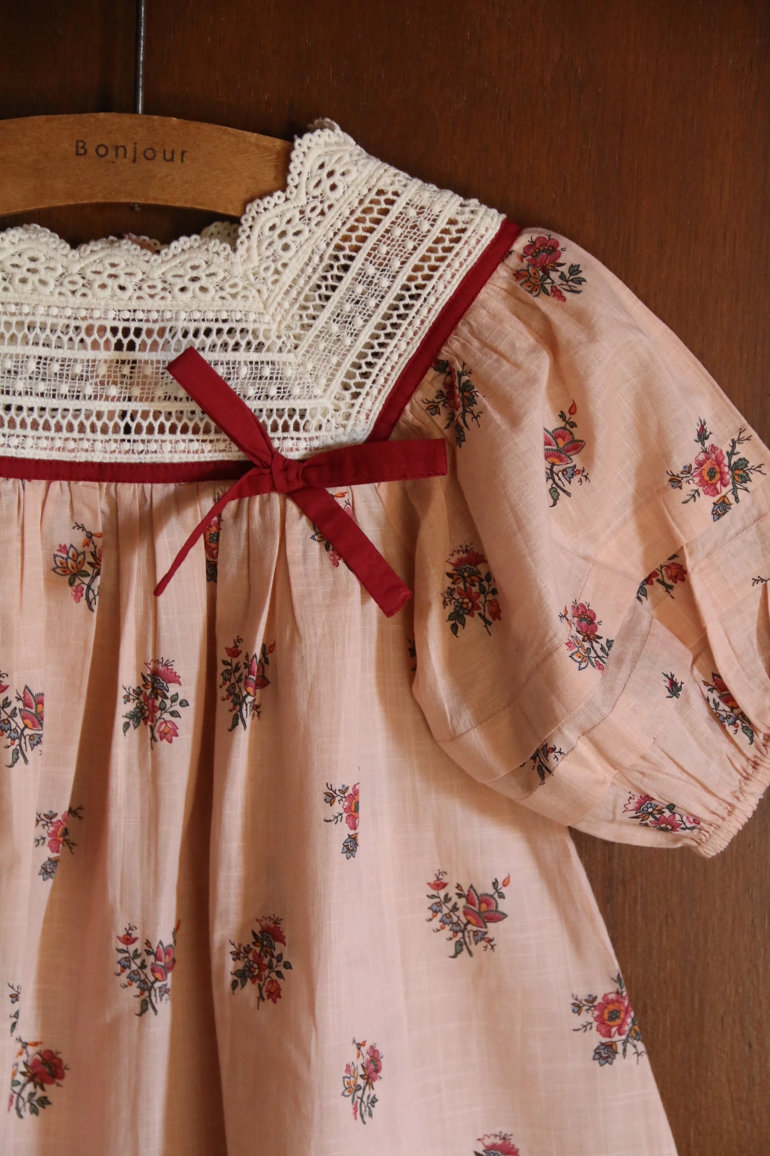 Robe princesse imprimé fleurs garden rose