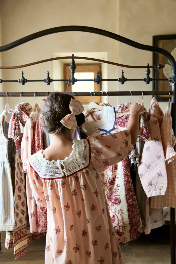 Robe princesse imprimé fleurs garden rose