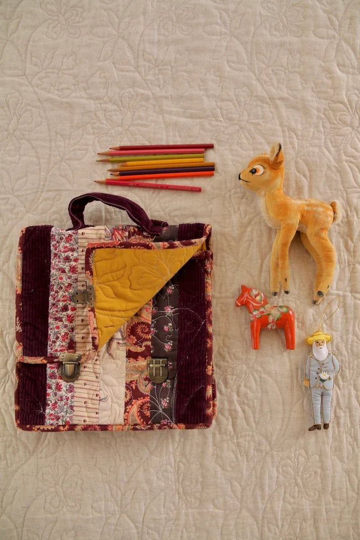 cartable matelassé patchwork