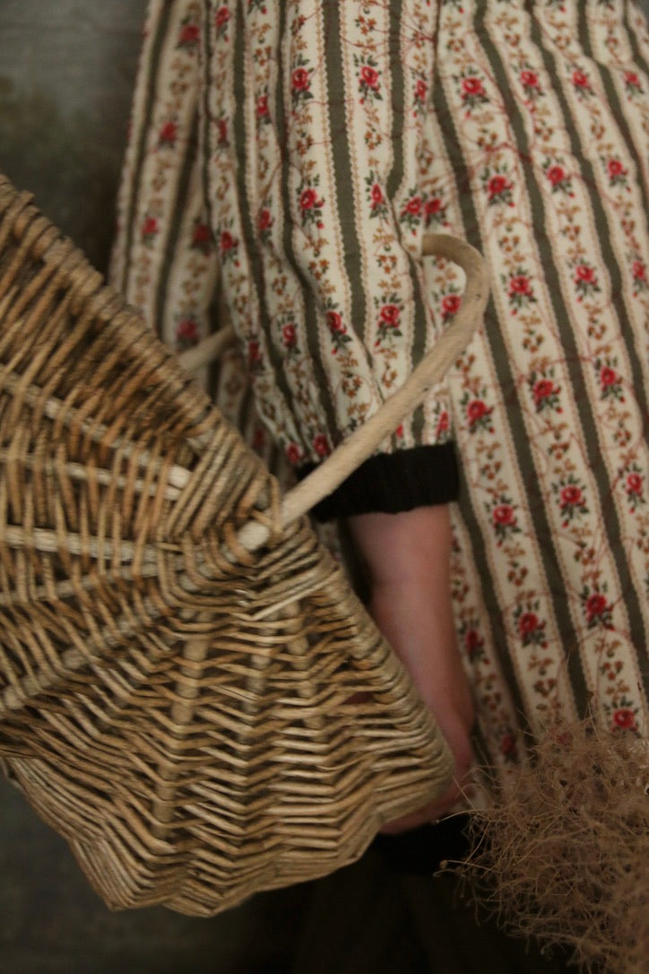 Robe manteau tapisserie kaki et son foulard