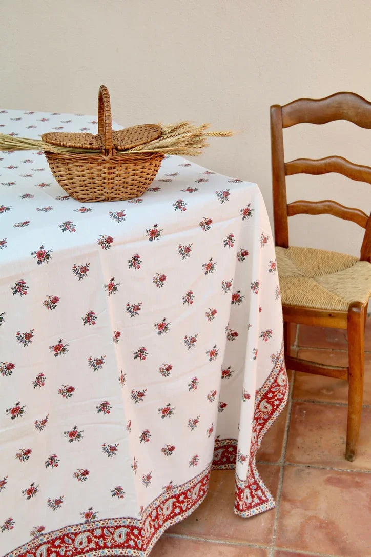 floral garden tablecloth