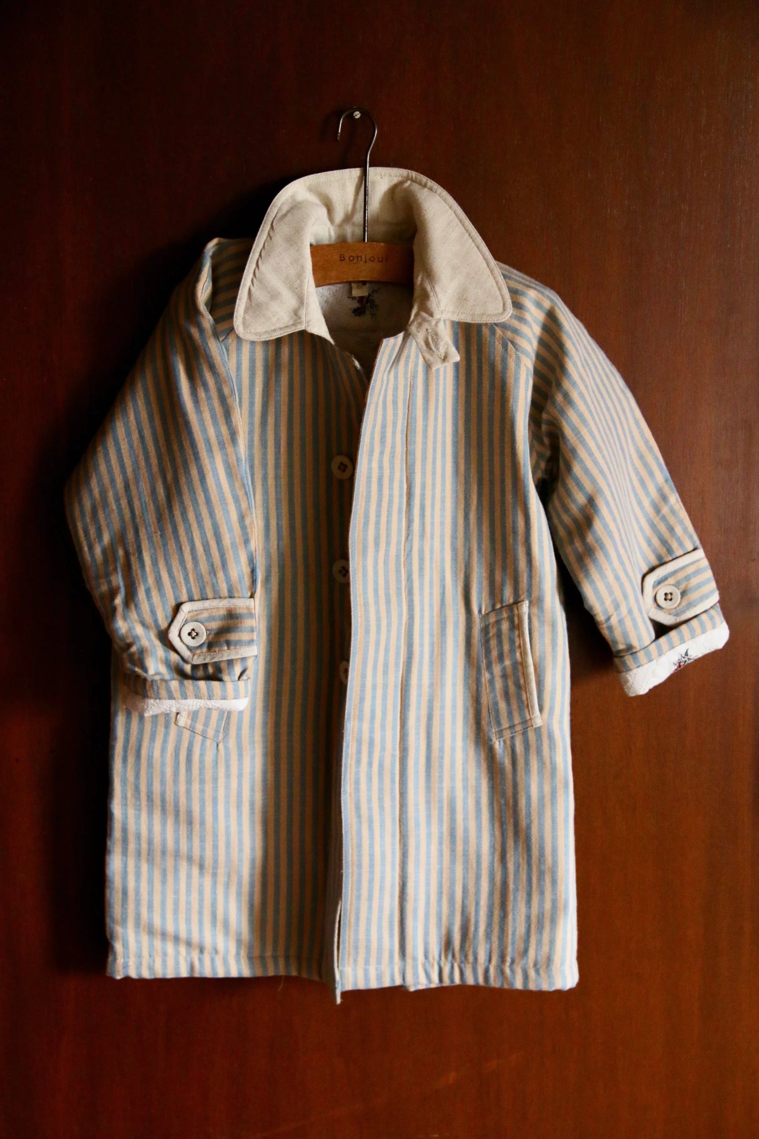 Manteau de Printemps rayure transat