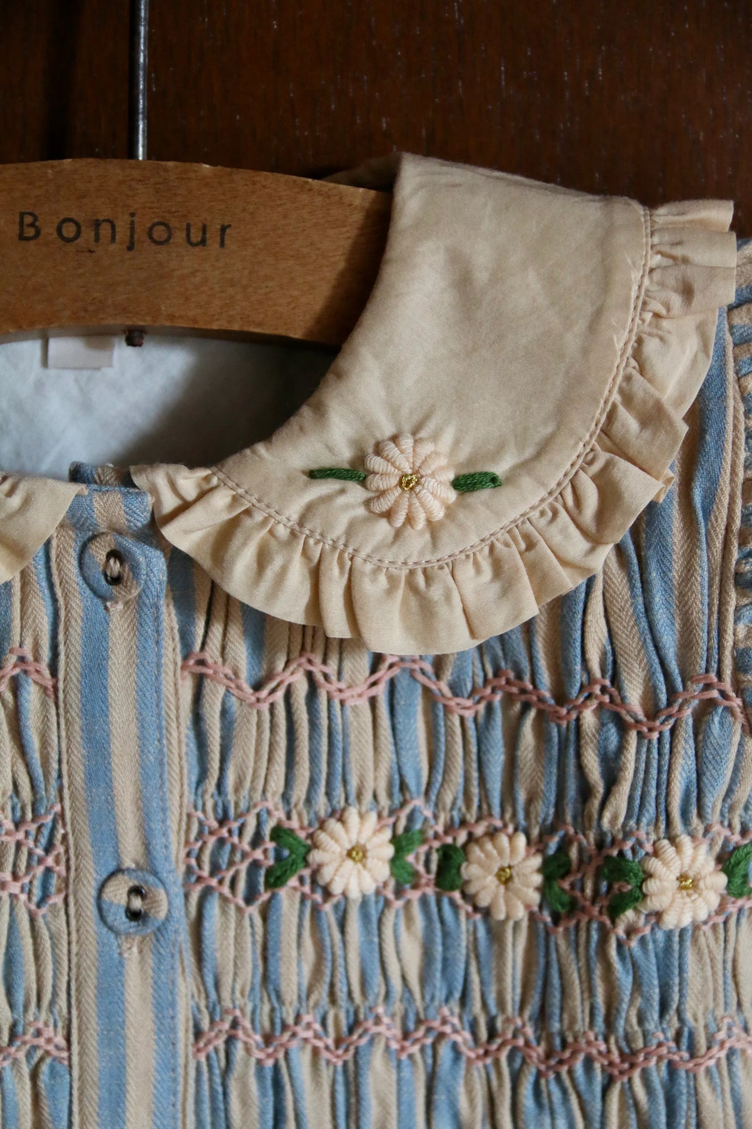 Tunique romantique rayure transat