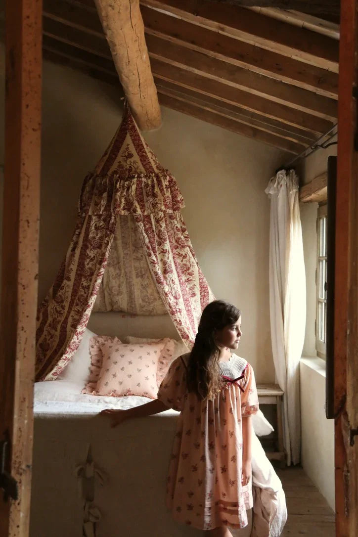 Robe princesse imprimé fleurs garden rose