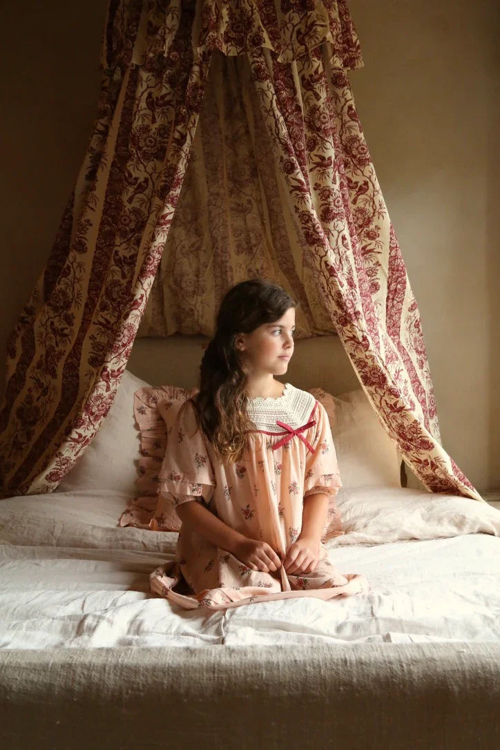 Robe princesse imprimé fleurs garden rose