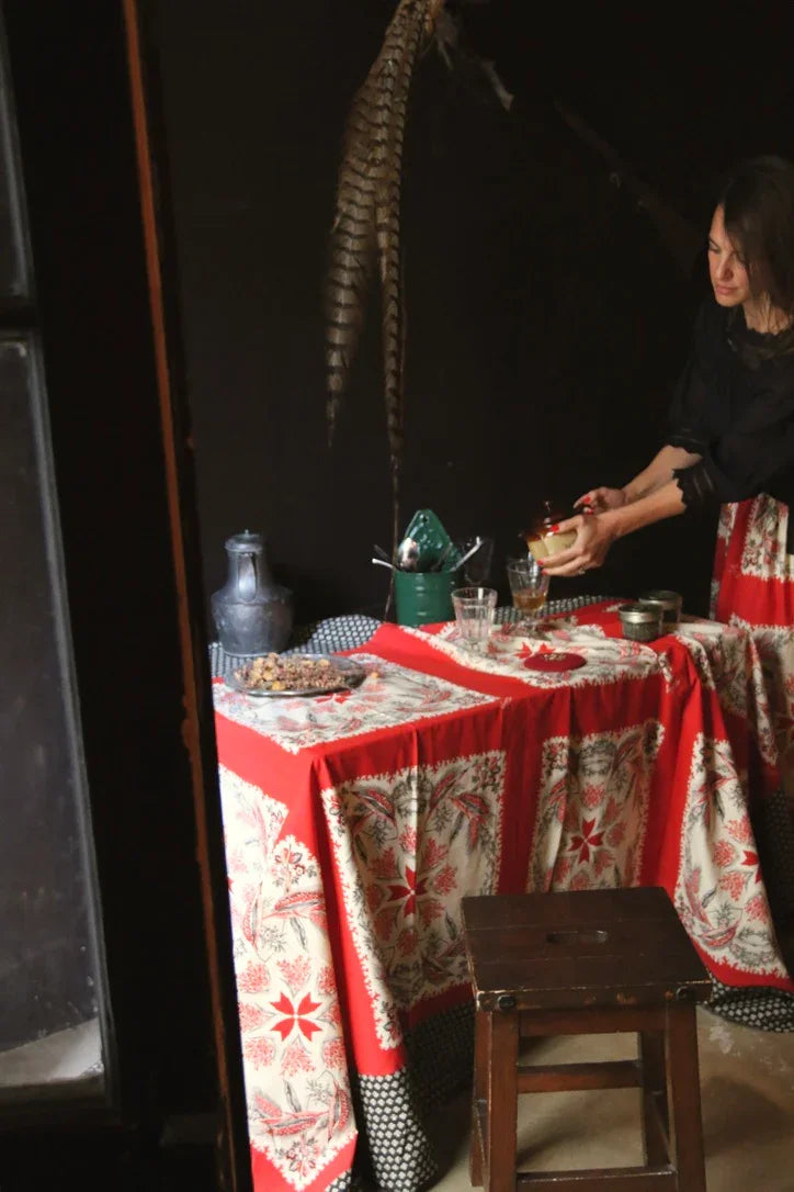 Nappe bandana épis de blé