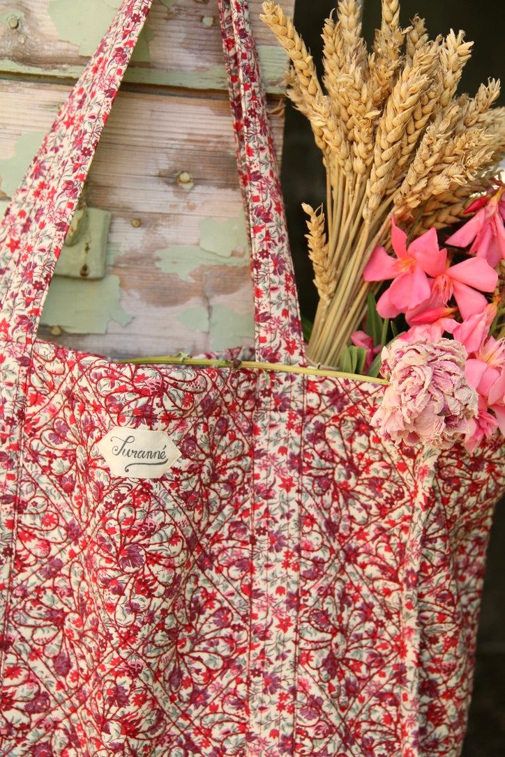 petit sac du marché champ de fleurs