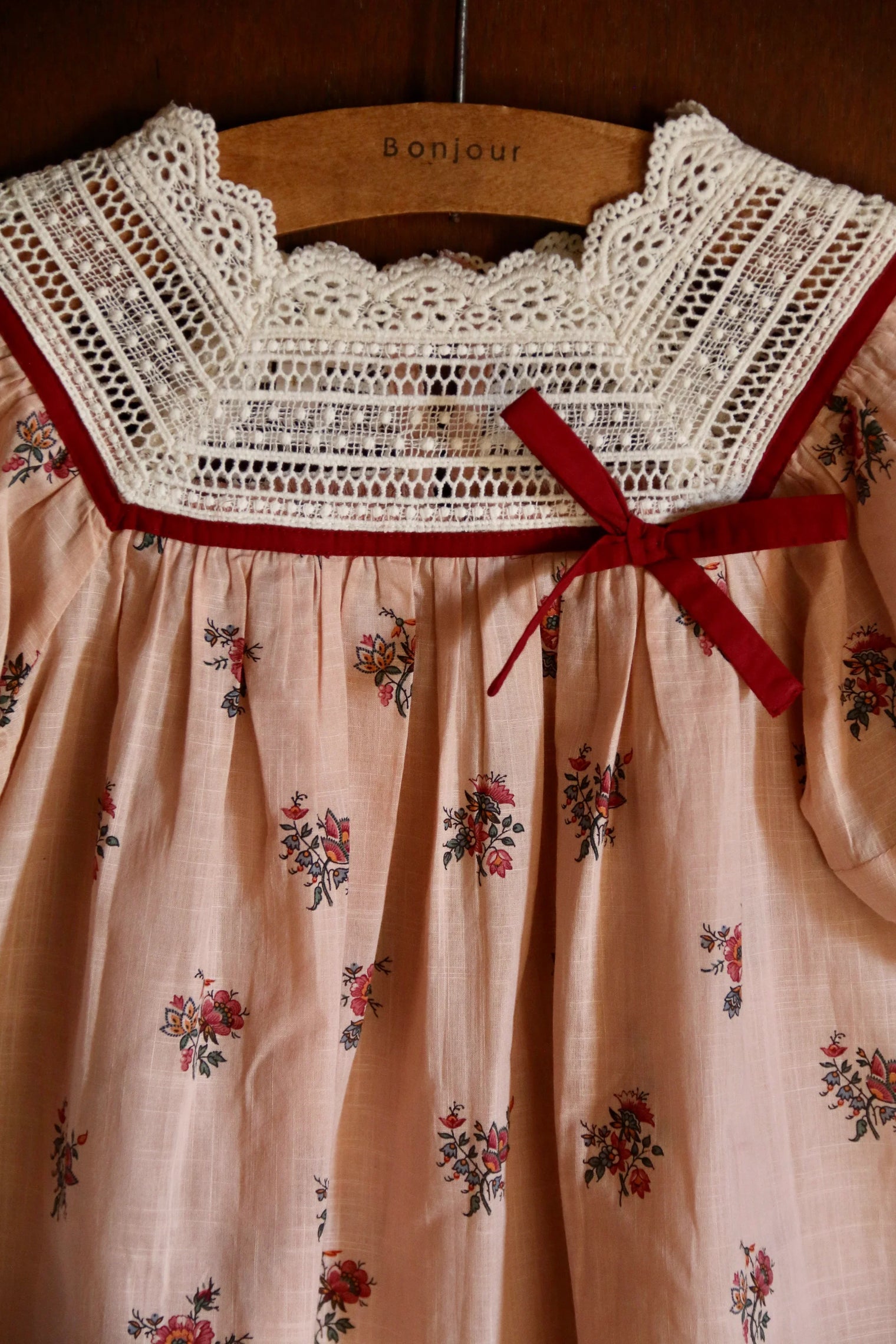 Robe princesse imprimé fleurs garden rose