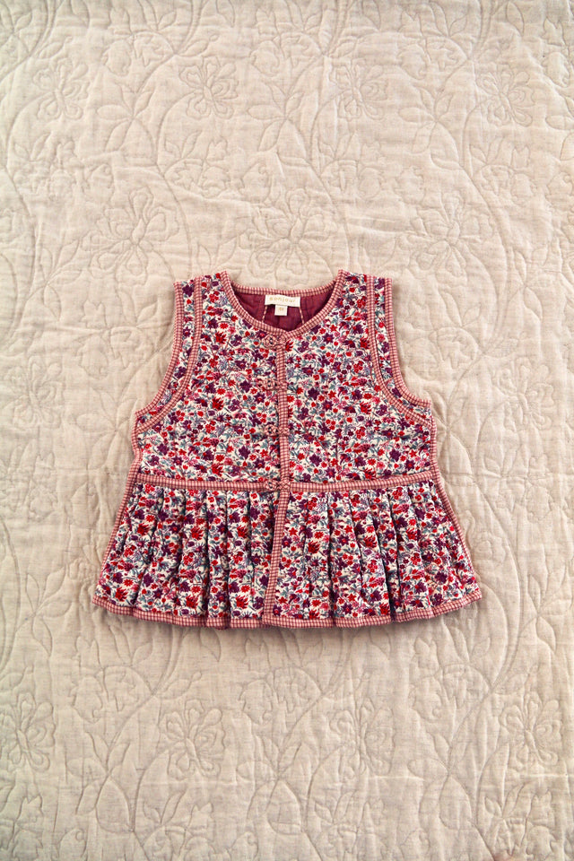 Quilted Sleeveless Vest