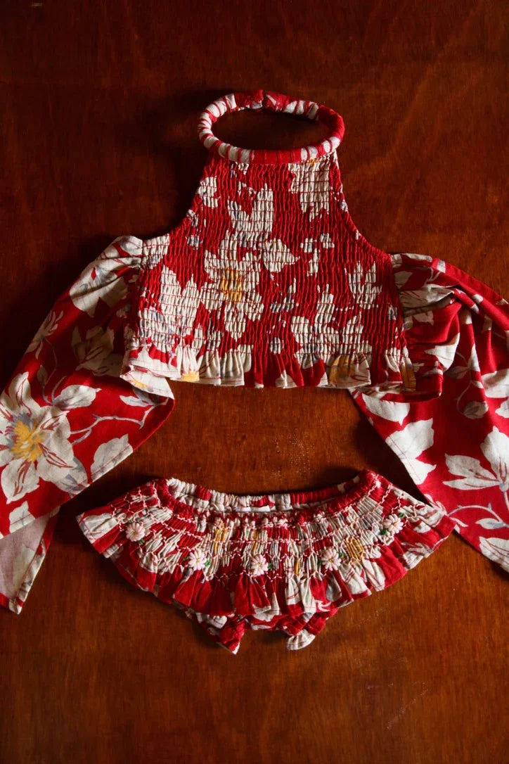Maillot de bain imprimé Gaughin