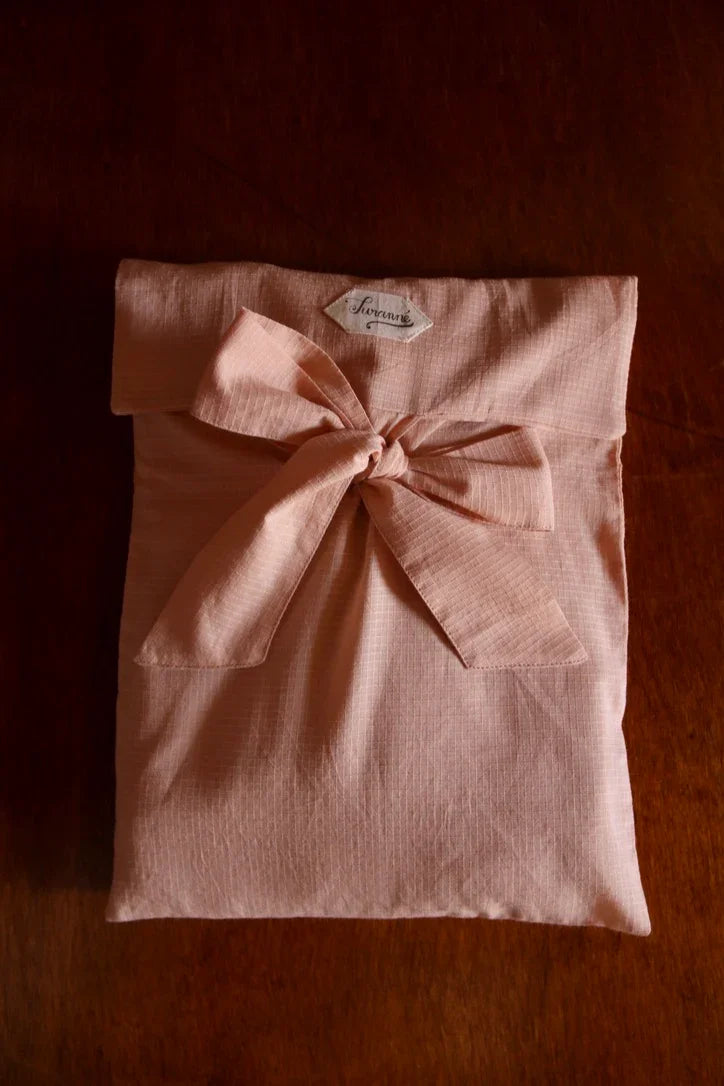 cotton-silk camisole in nude pink