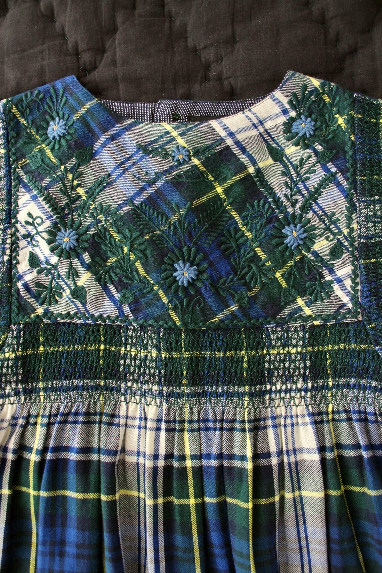 Pine Green Tartan Rosalie
