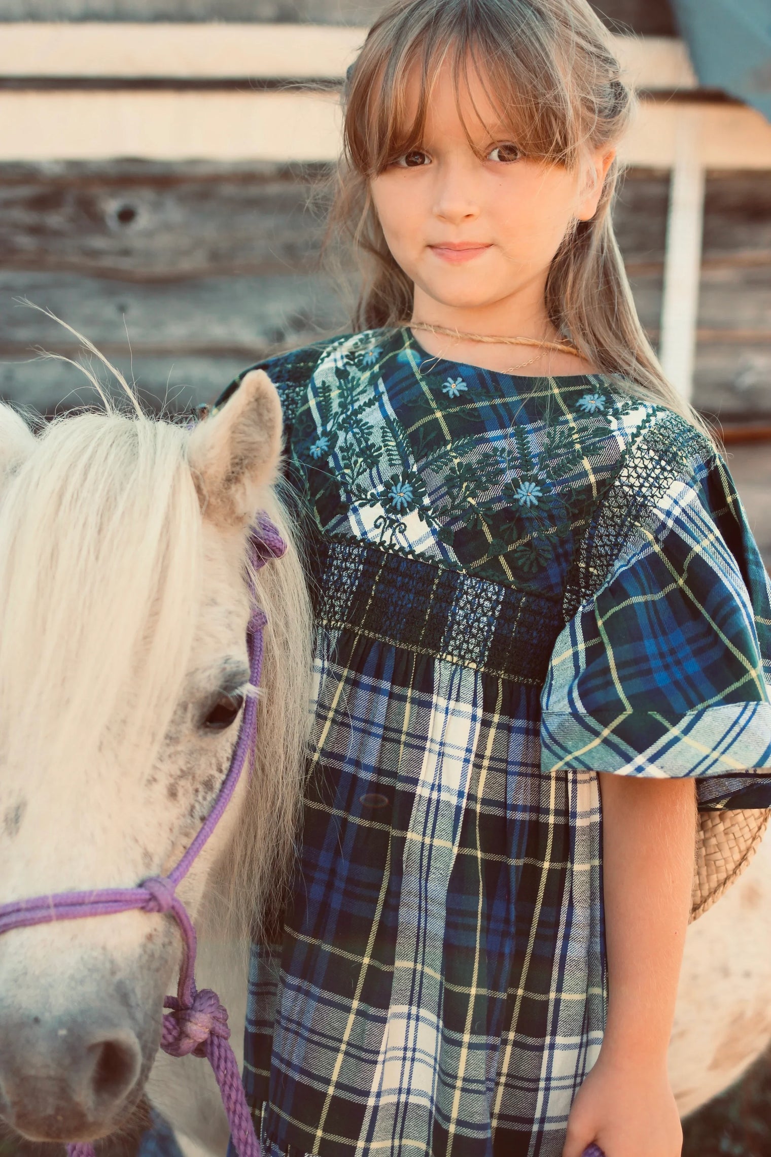 Pine Green Tartan Rosalie