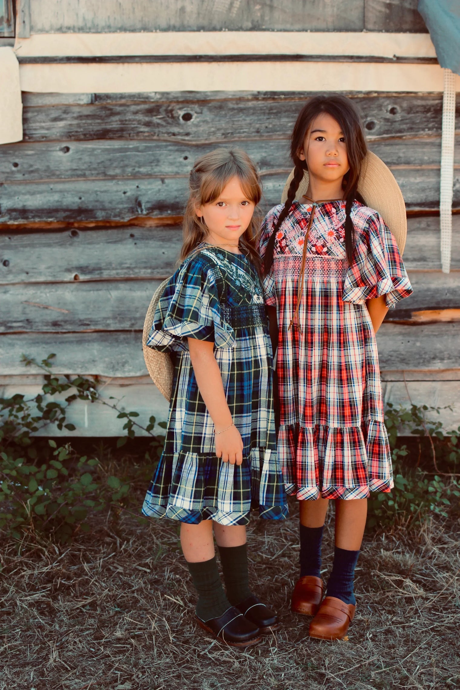 Pine Green Tartan Rosalie