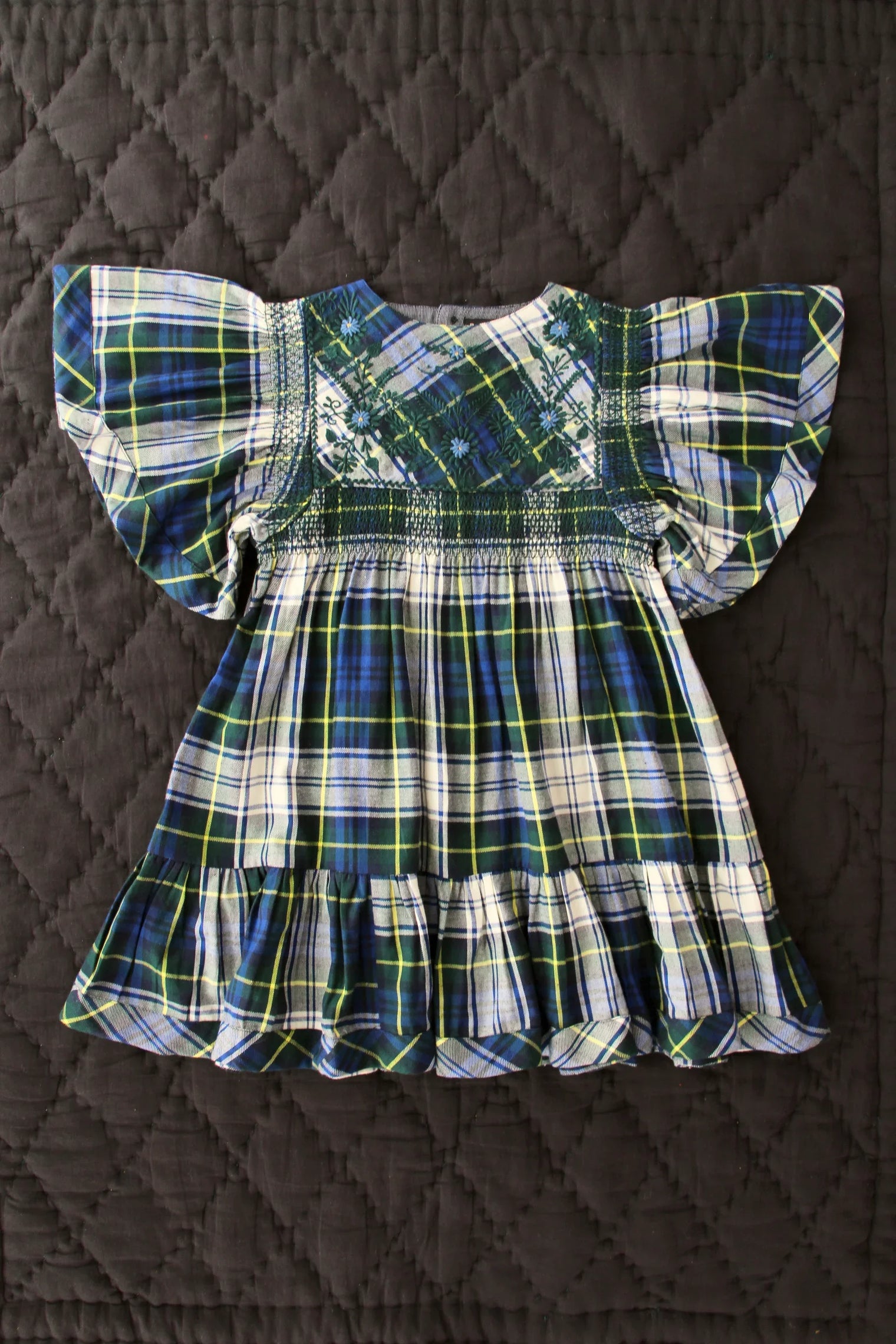 Pine Green Tartan Rosalie
