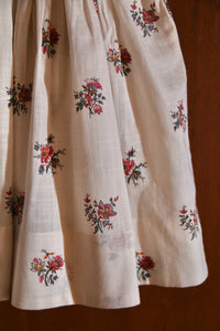 Robe à smocks impimé garden flowers