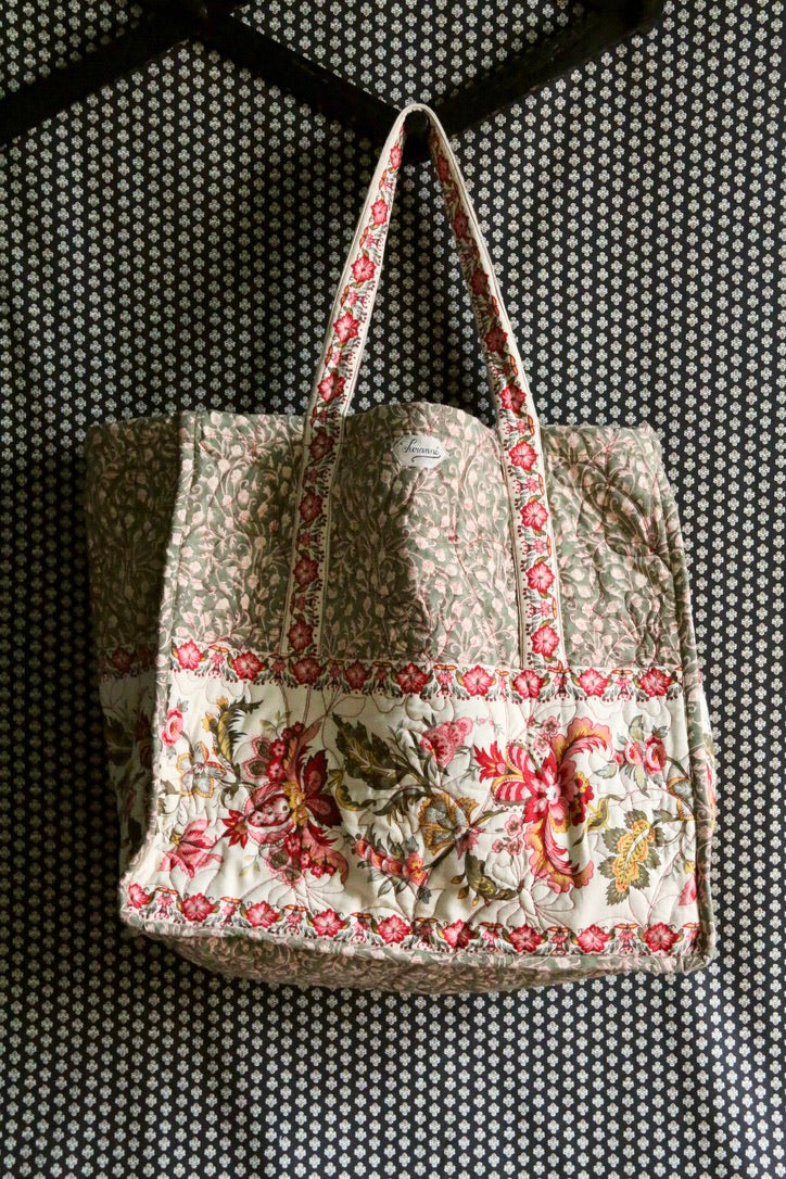 Le sac du marché printed "foliage"