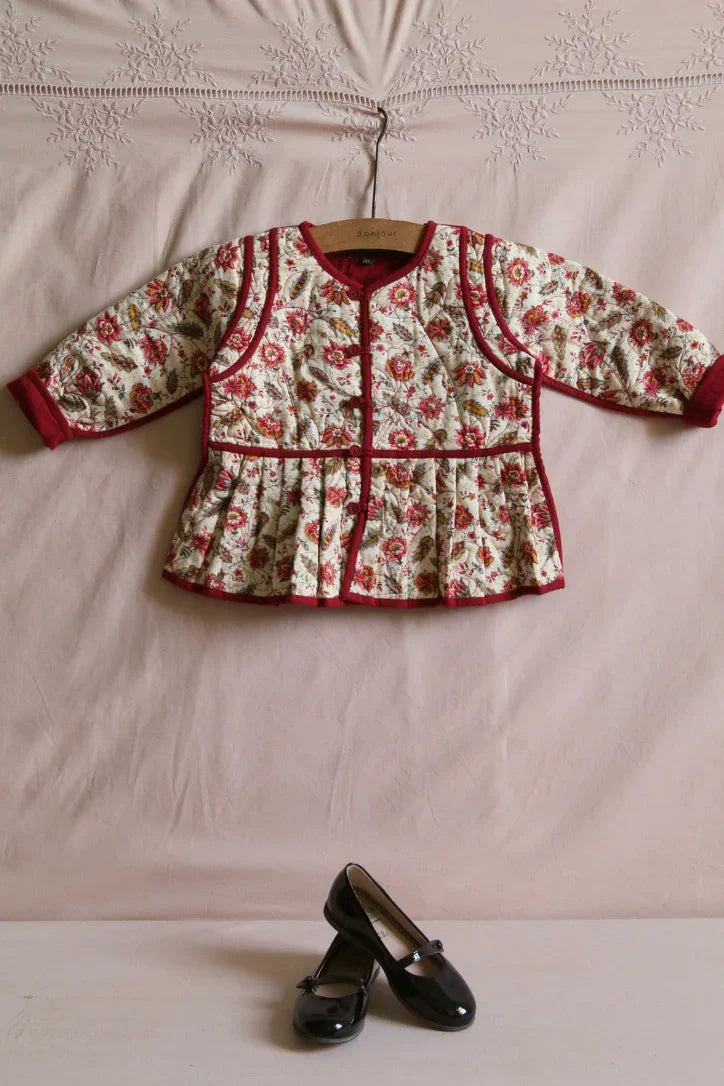 Reversible quilted jacket