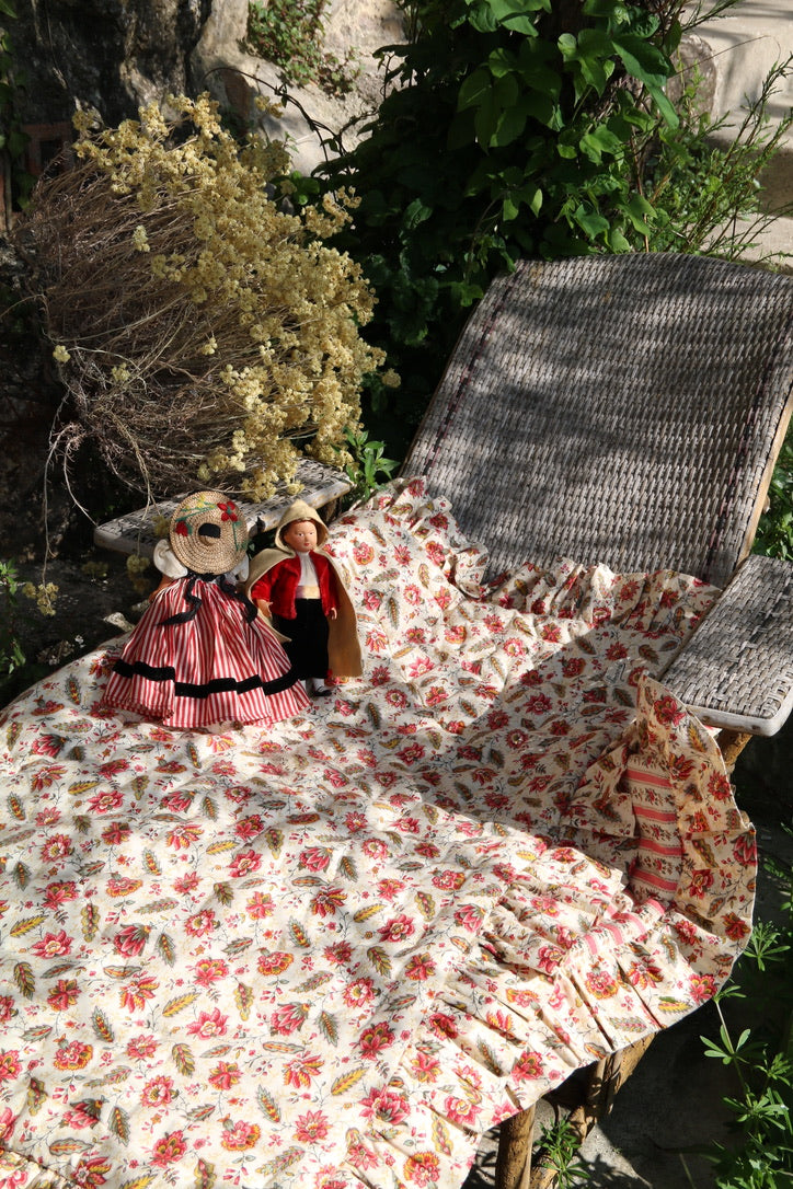Floral duvet "Aline"