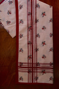 pink floral garden pareo