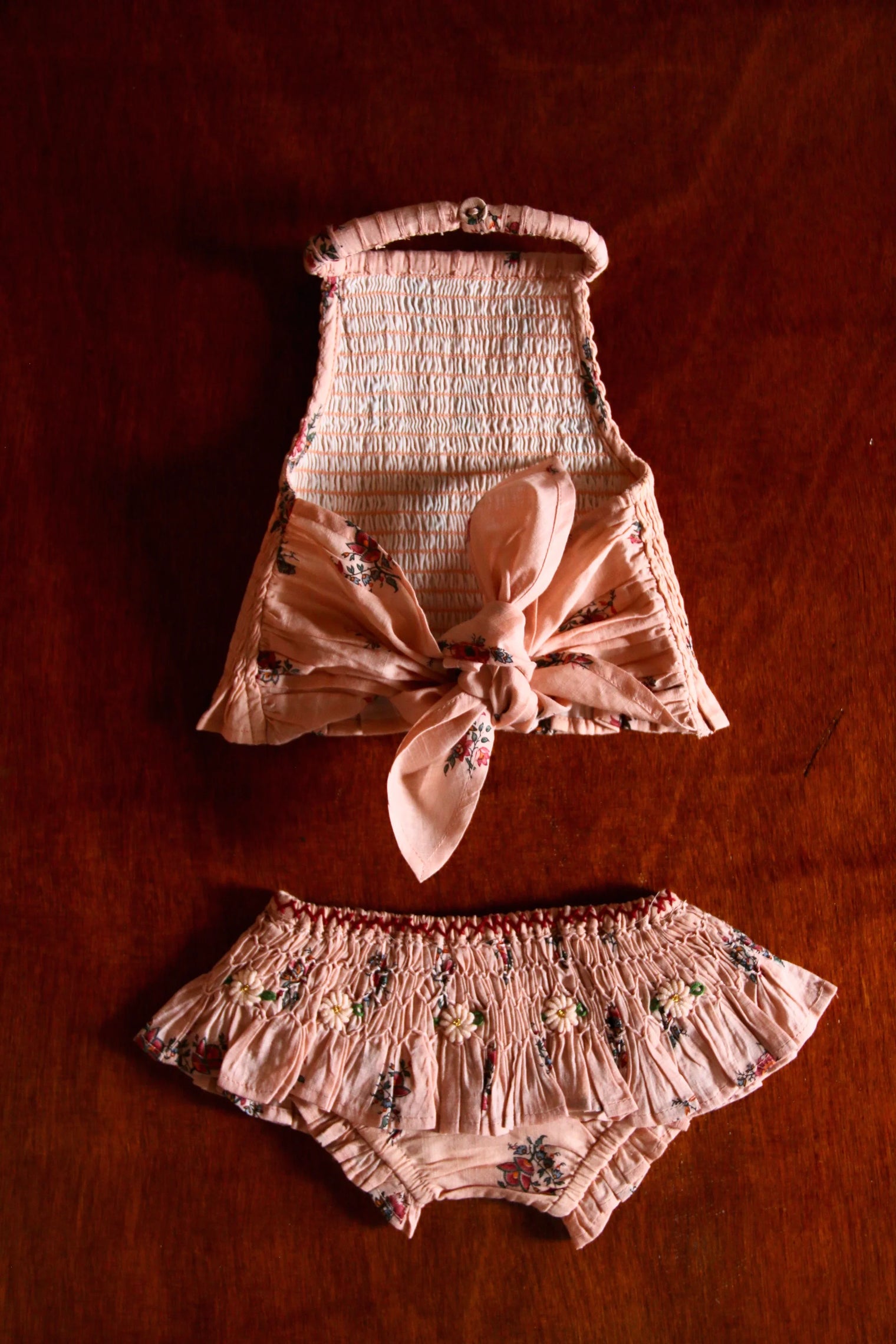 Maillot de bain garden flowers rose