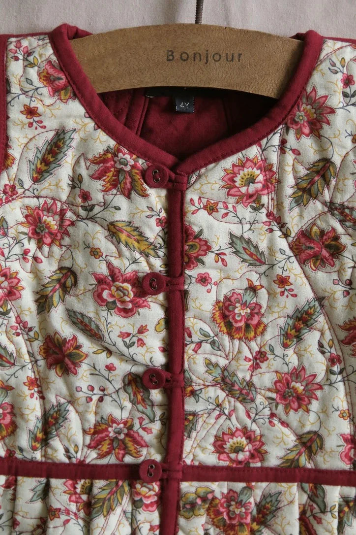 Reversible quilted jacket