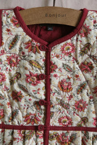 Reversible quilted jacket