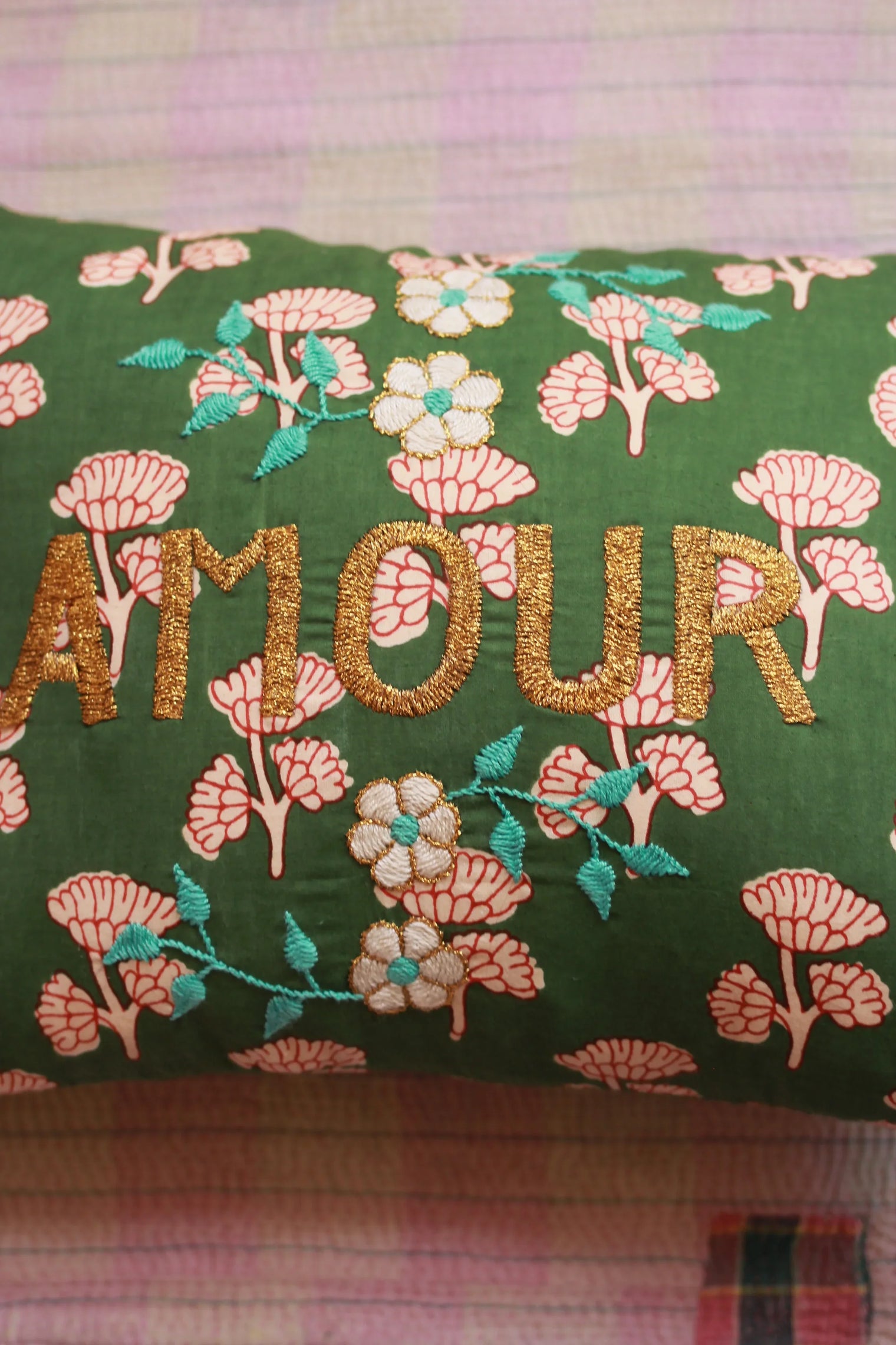 Coussin brodé CSAO 10
