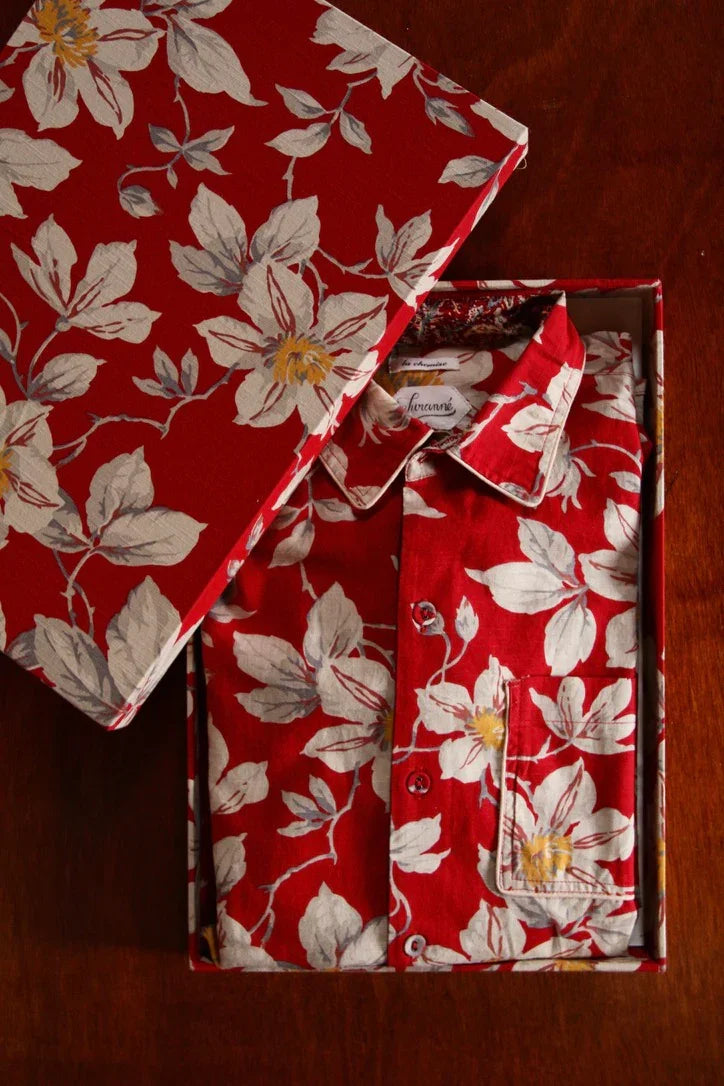 Gaughin-printed Shirt in its matching box
