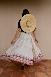 Capucine Embroidered skirt