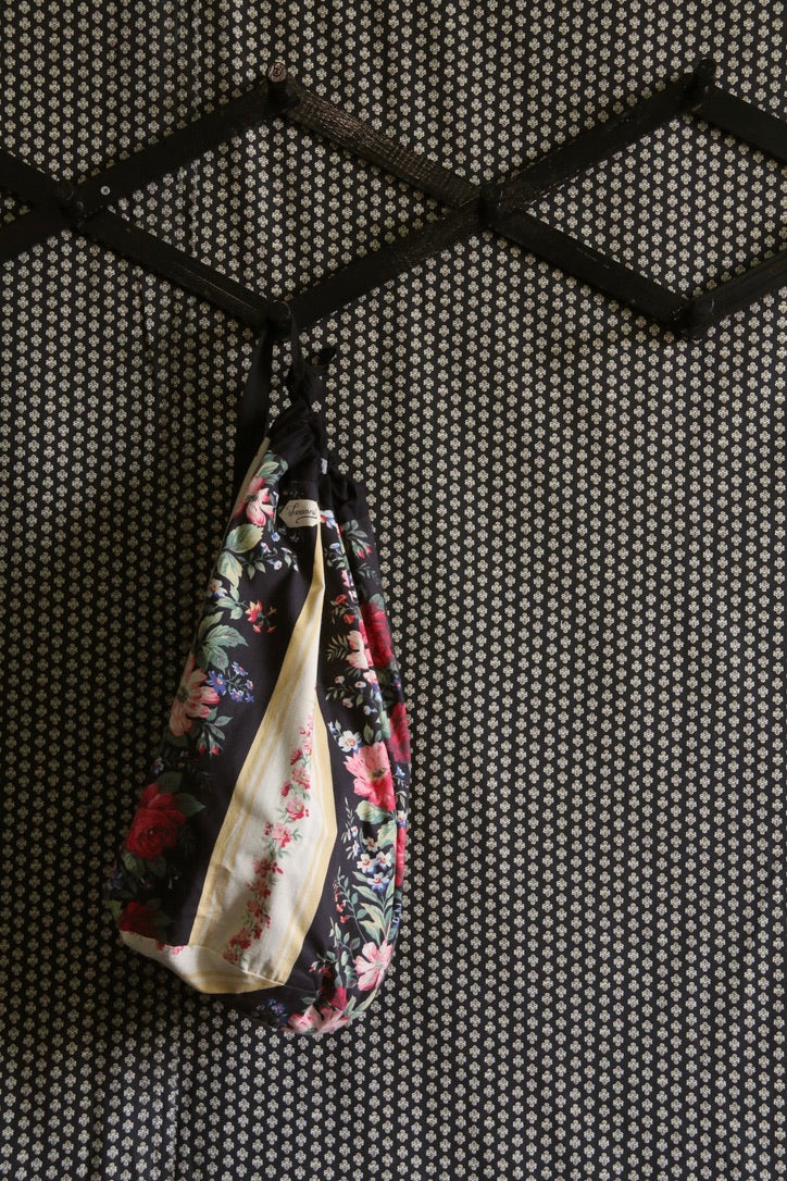 Long skirt "Fleur d'oranger" printed "les fleurs d'Arles"