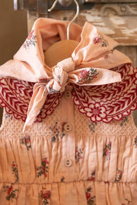 Romper du 6 mois au 6 ans vendu avec son foulard assorti