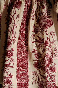 Robe princesse imprimé les oiseaux