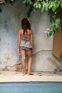 Mint / Strawberry Vichy Swimsuit