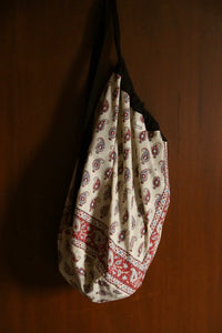 Short Orange Blossom Bandana-Print Cashmere Skirt
