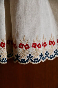 Embroidered Skirt Dress