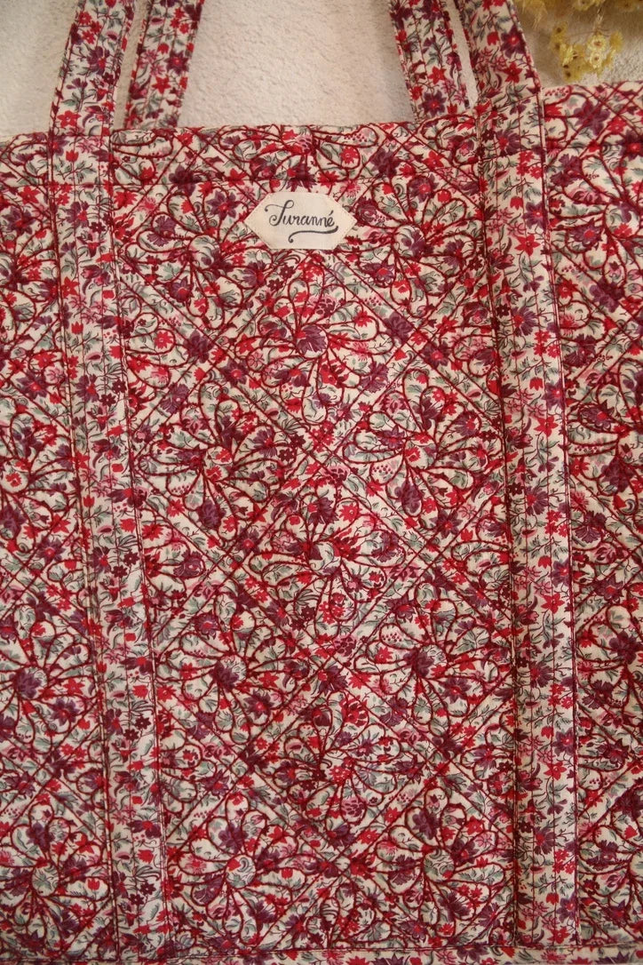 petit sac du marché champ de fleurs