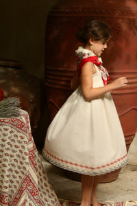Embroidered Skirt Dress