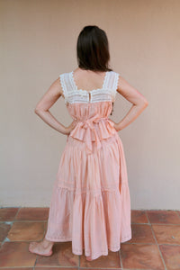 Anemone skirt — Nude Pink