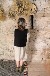 Reversible quilted vest