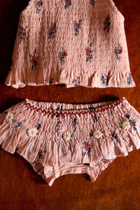 Maillot de bain garden flowers rose