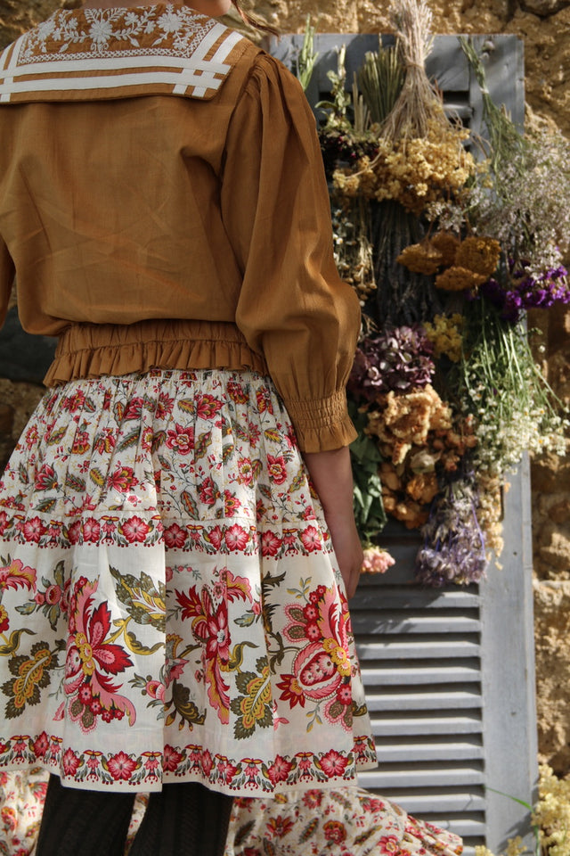 Jacqueline printed skirt